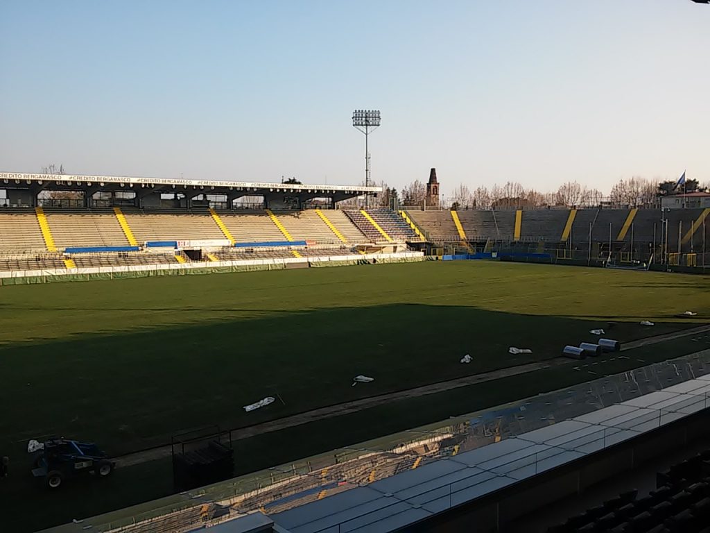 Rizollatura Stadio Comunale Bergamo