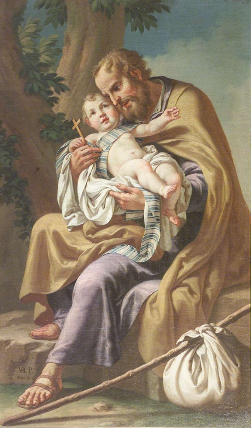 5 - Orelli V. A. (1800), San Giuseppe e Gesù Bambino-Chiesa di San Rocco