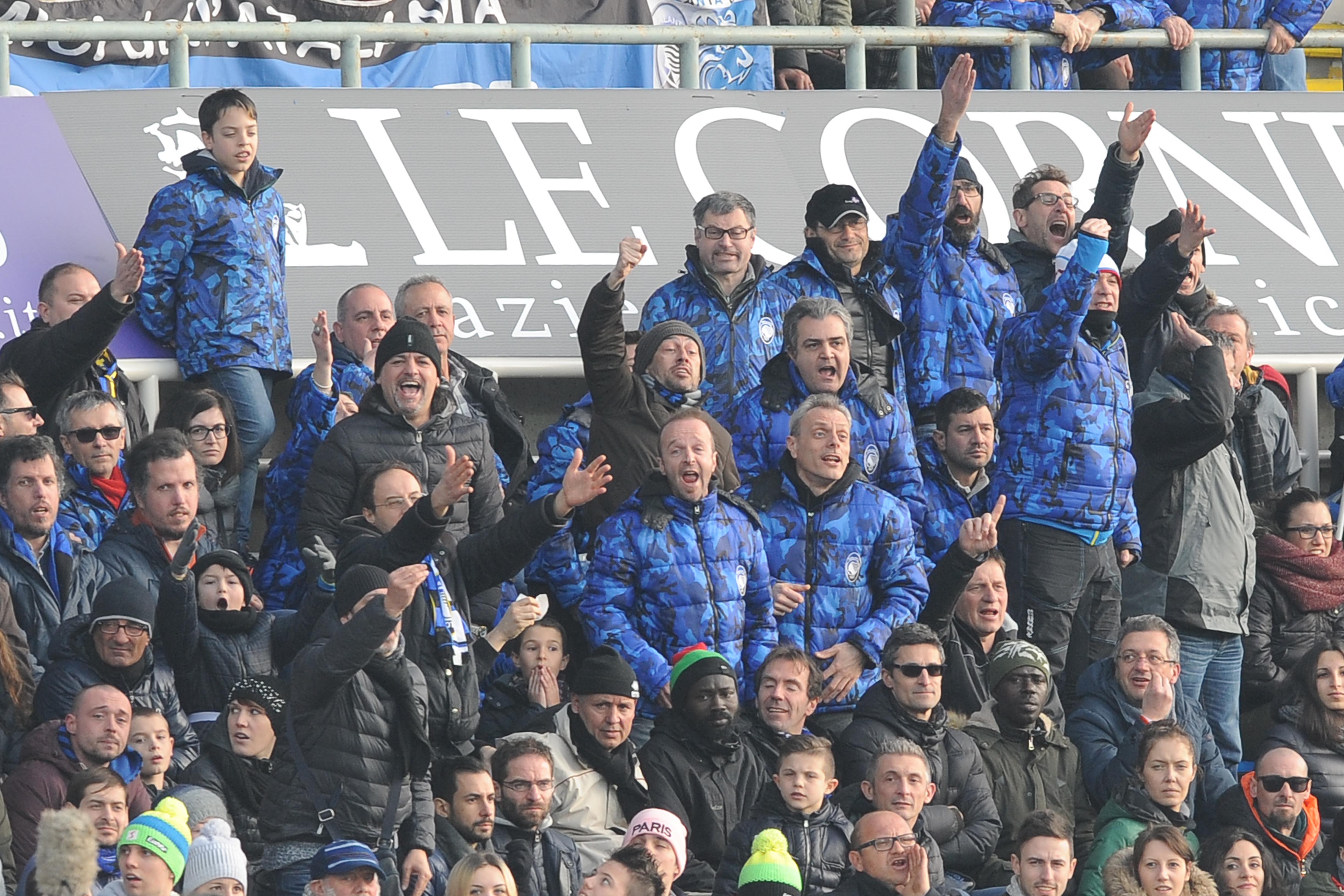 Atalanta-Juventus vista dagli spalti