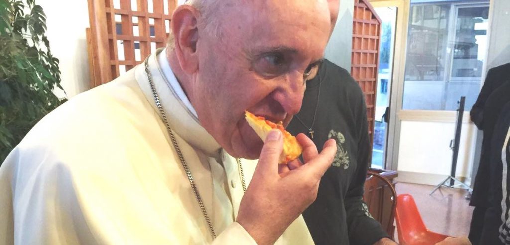 Il Papa e la teoria della pizza