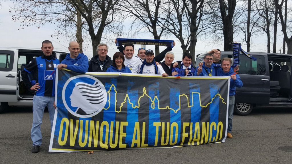 Lazio-Atalanta, tifosi atalantini