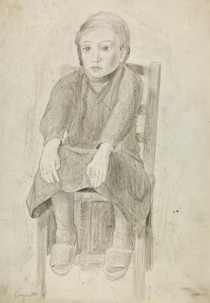Longaretti_Bambina seduta, 1935