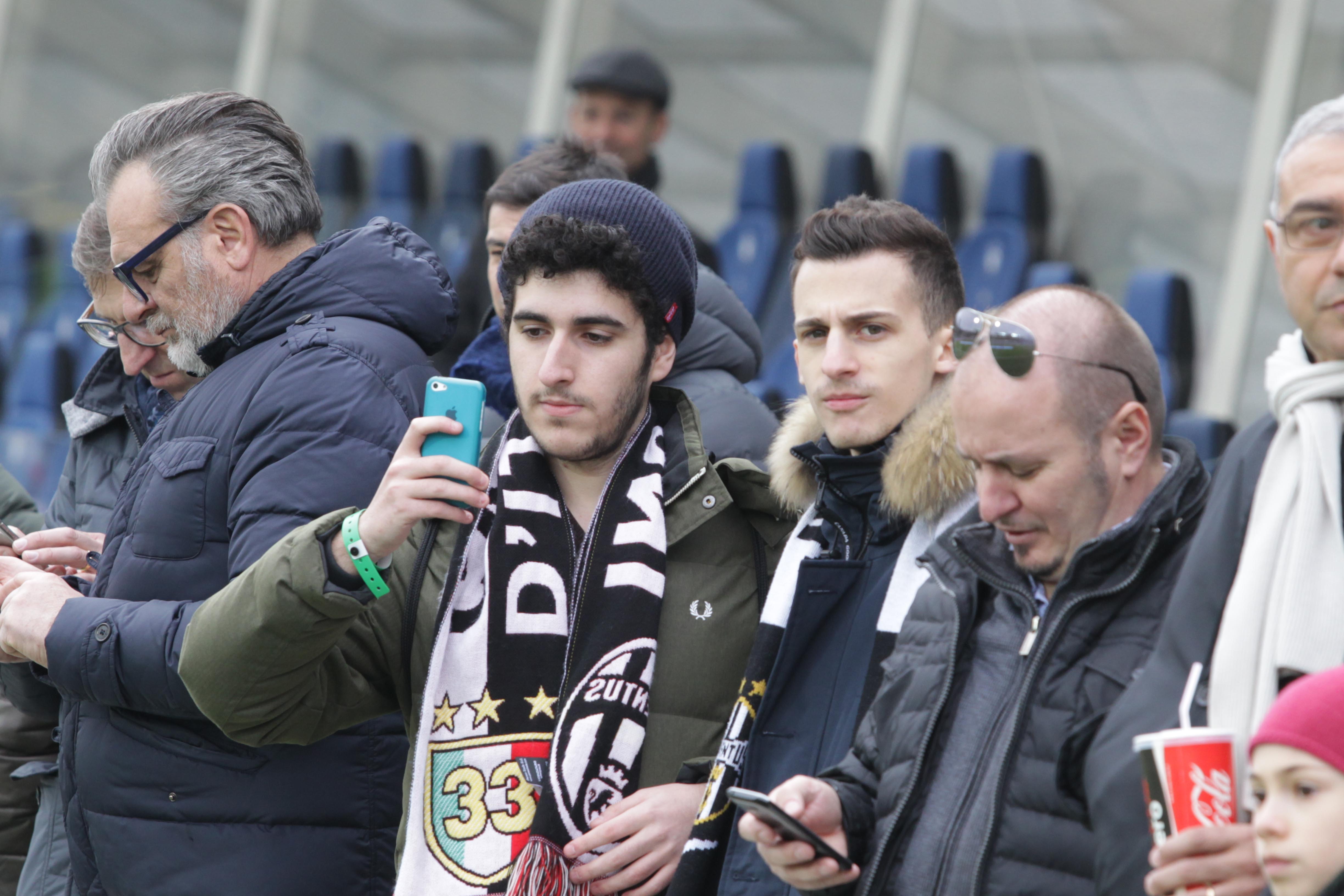Atalanta-Juventus vista dagli spalti