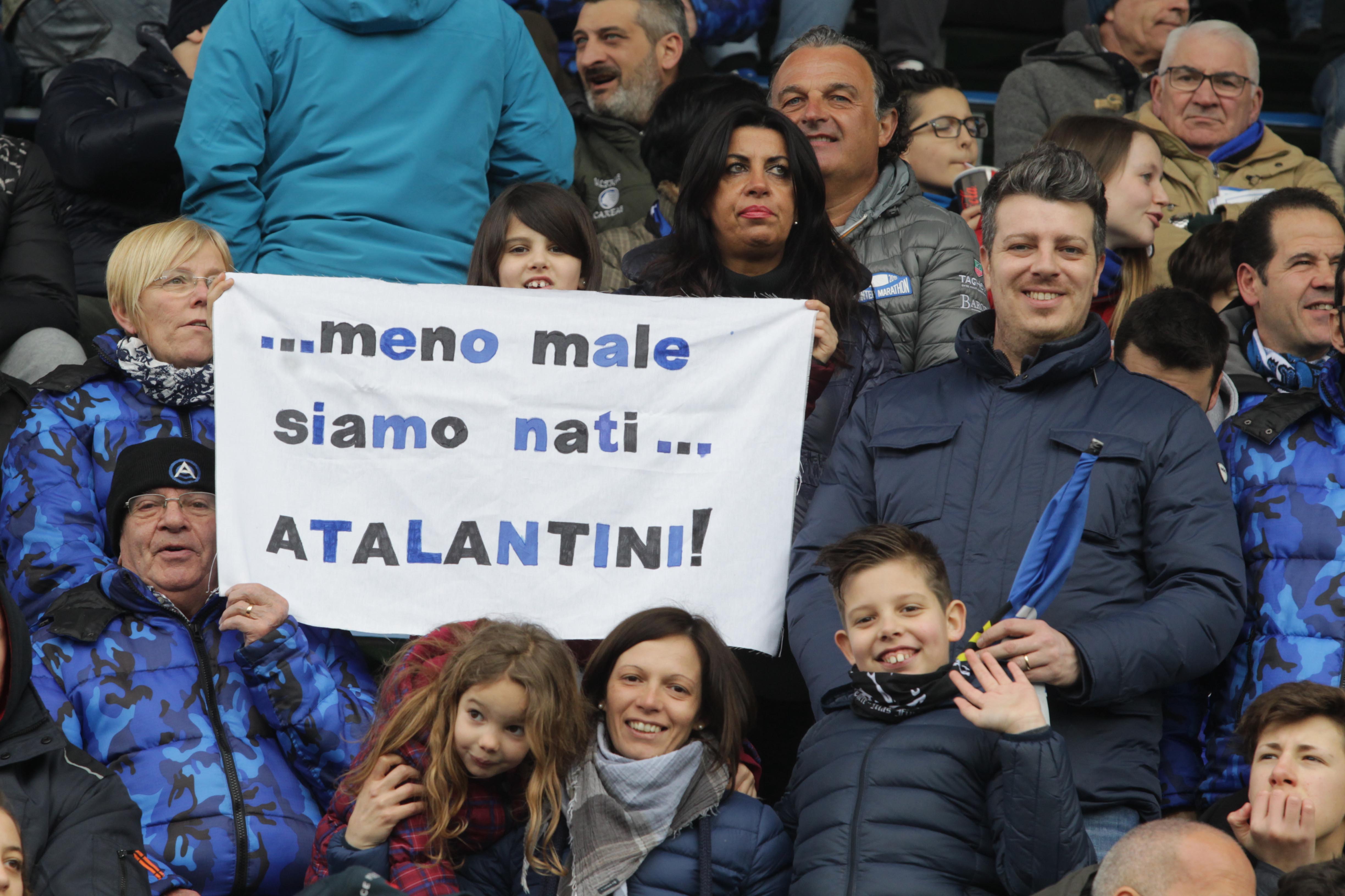Atalanta-Juventus vista dagli spalti