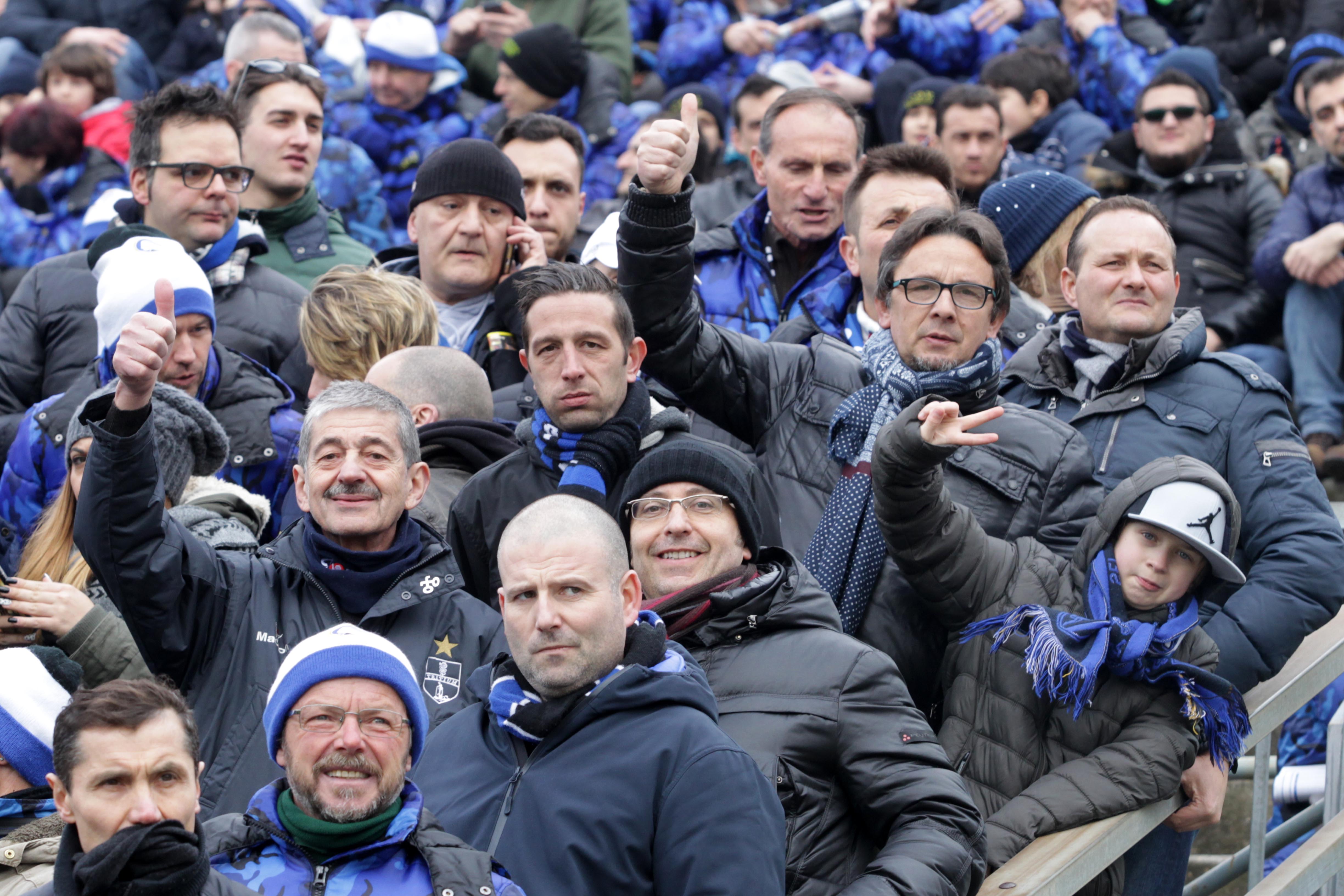Atalanta-Juventus vista dagli spalti