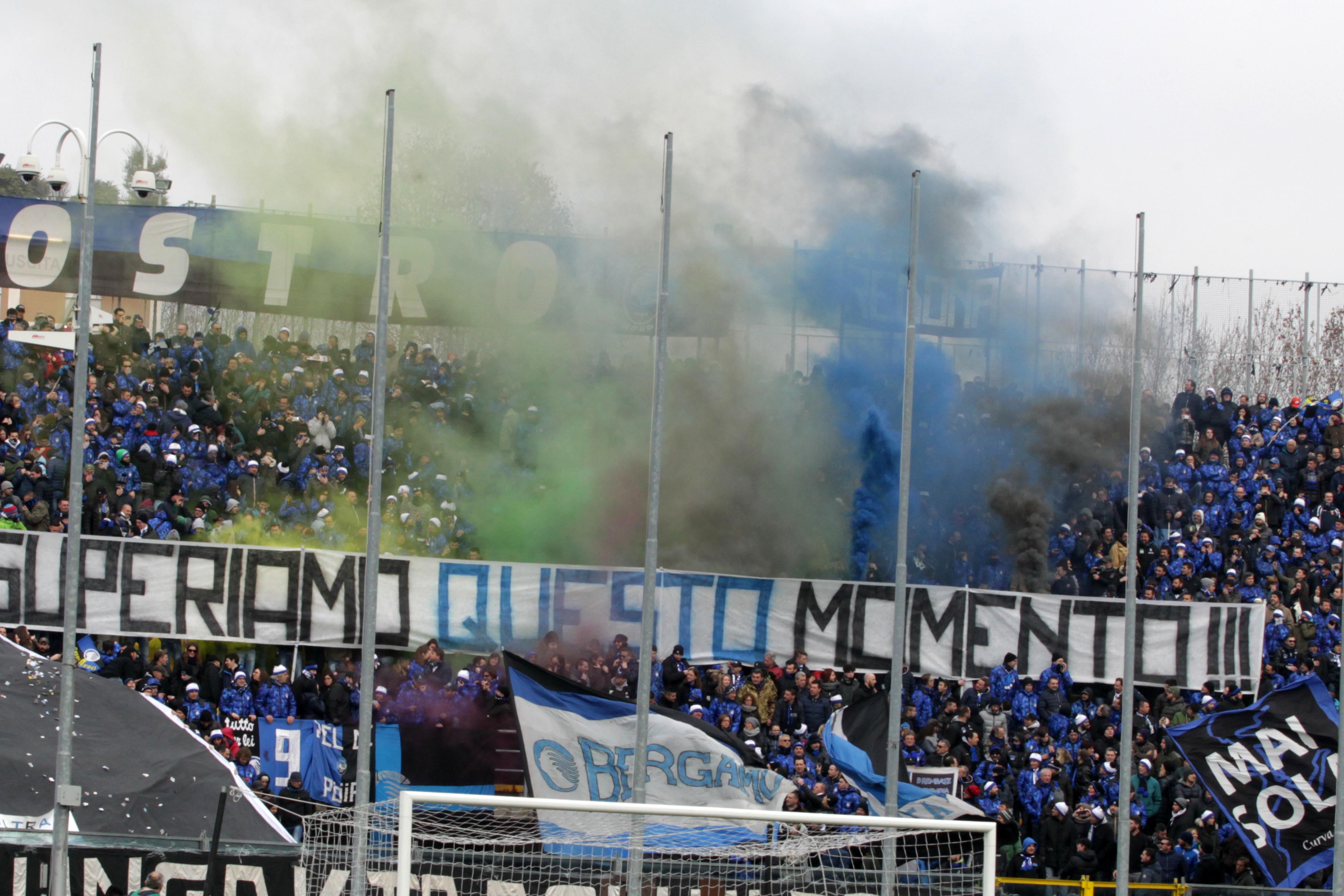 Atalanta-Juventus vista dagli spalti