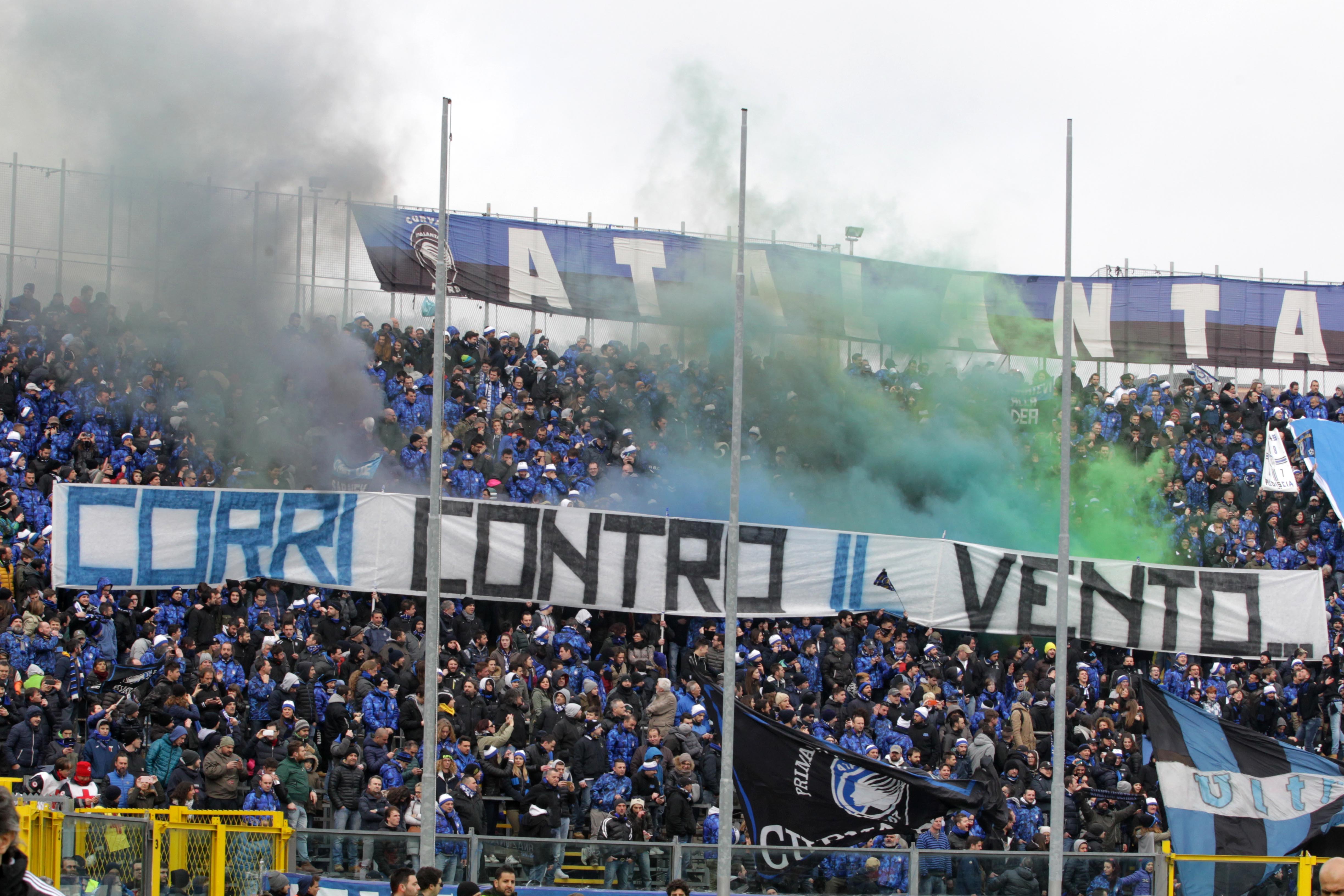 Atalanta-Juventus vista dagli spalti