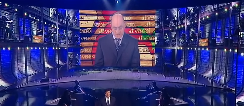 Crozza che imita Nando Pagnoncelli