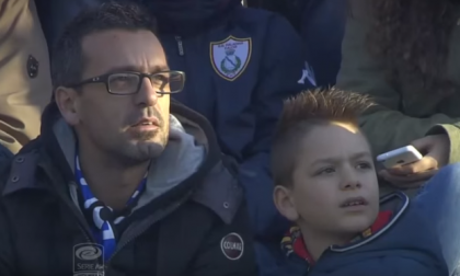 Video della Dea per i suoi papà Sugli spalti, aspettando un gol