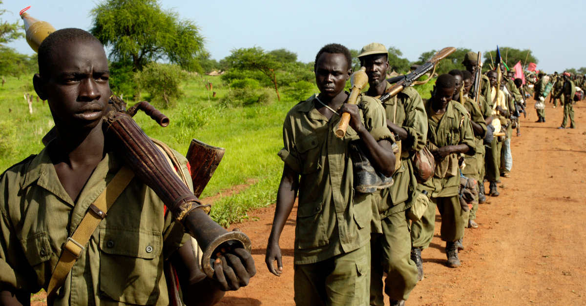 Un inferno chiamato Sud Sudan La paga per i soldati sono le donne