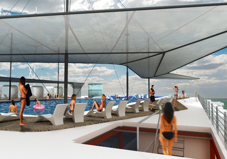Un resort dentro una trivella spenta? Uno splendido progetto americano