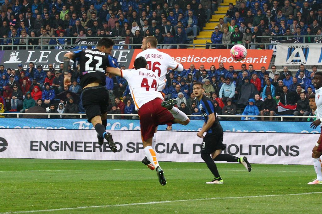 Soccer: Serie A; Atalanta - Roma