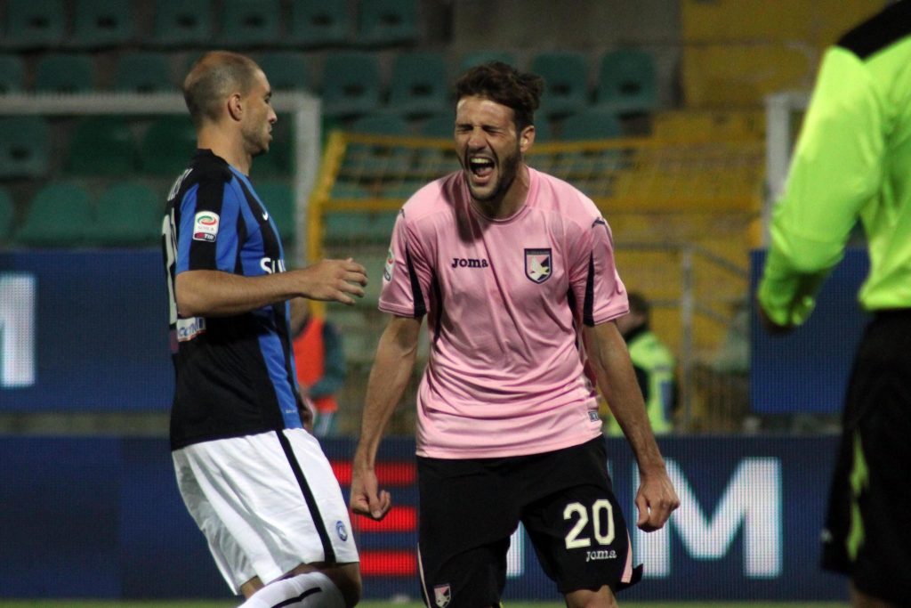 Soccer: serie A, Palermo-Atalanta