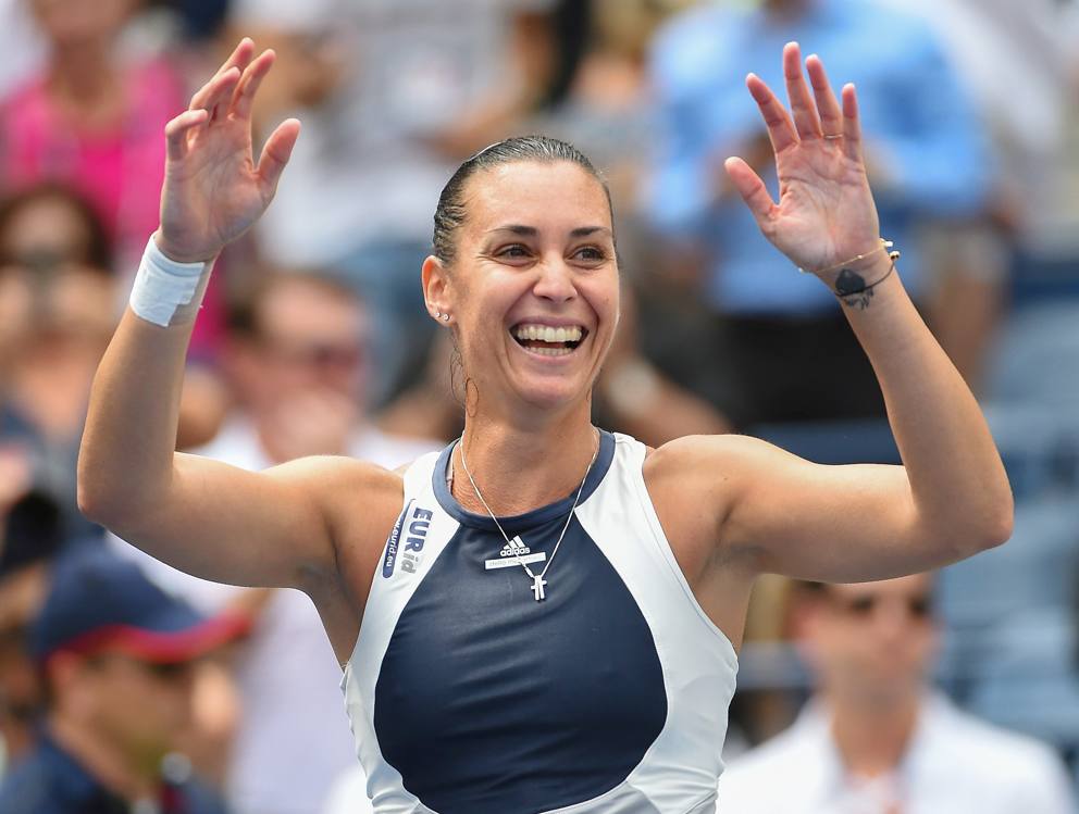 Flavia Pennetta ansa Us Open