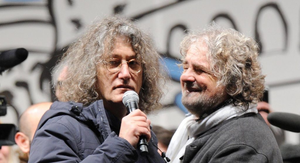 M5S: GRILLO E FORSE CASALEGGIO A CONSULTAZIONE COLLE