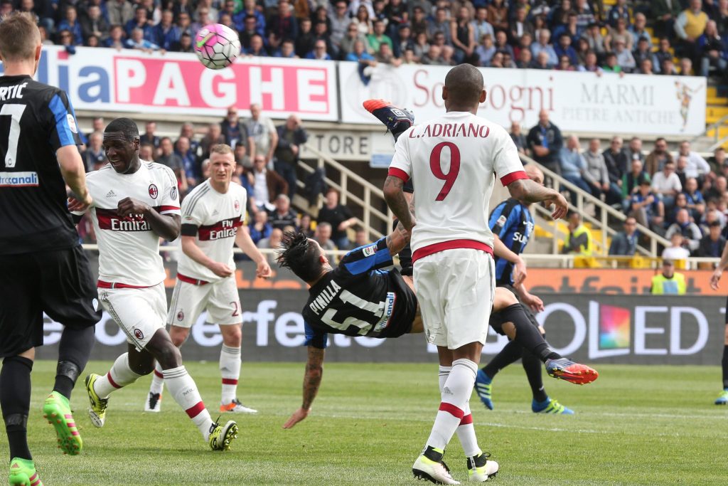 Soccer: Serie A; Atalanta-Milan