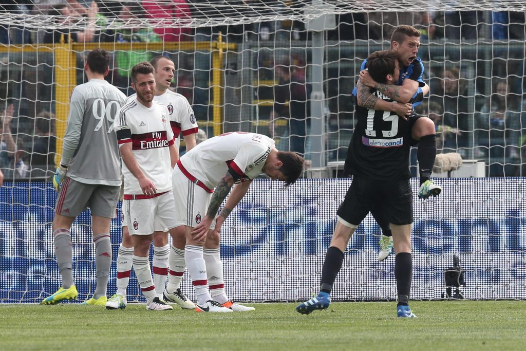 Soccer: Serie A; Atalanta-Milan
