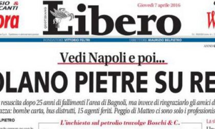 Le prime pagine dei giornali giovedì 7 aprile 2016