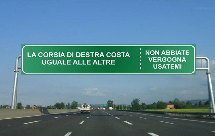 Perché sulla Milano-Bergamo nessuno sta in prima corsia