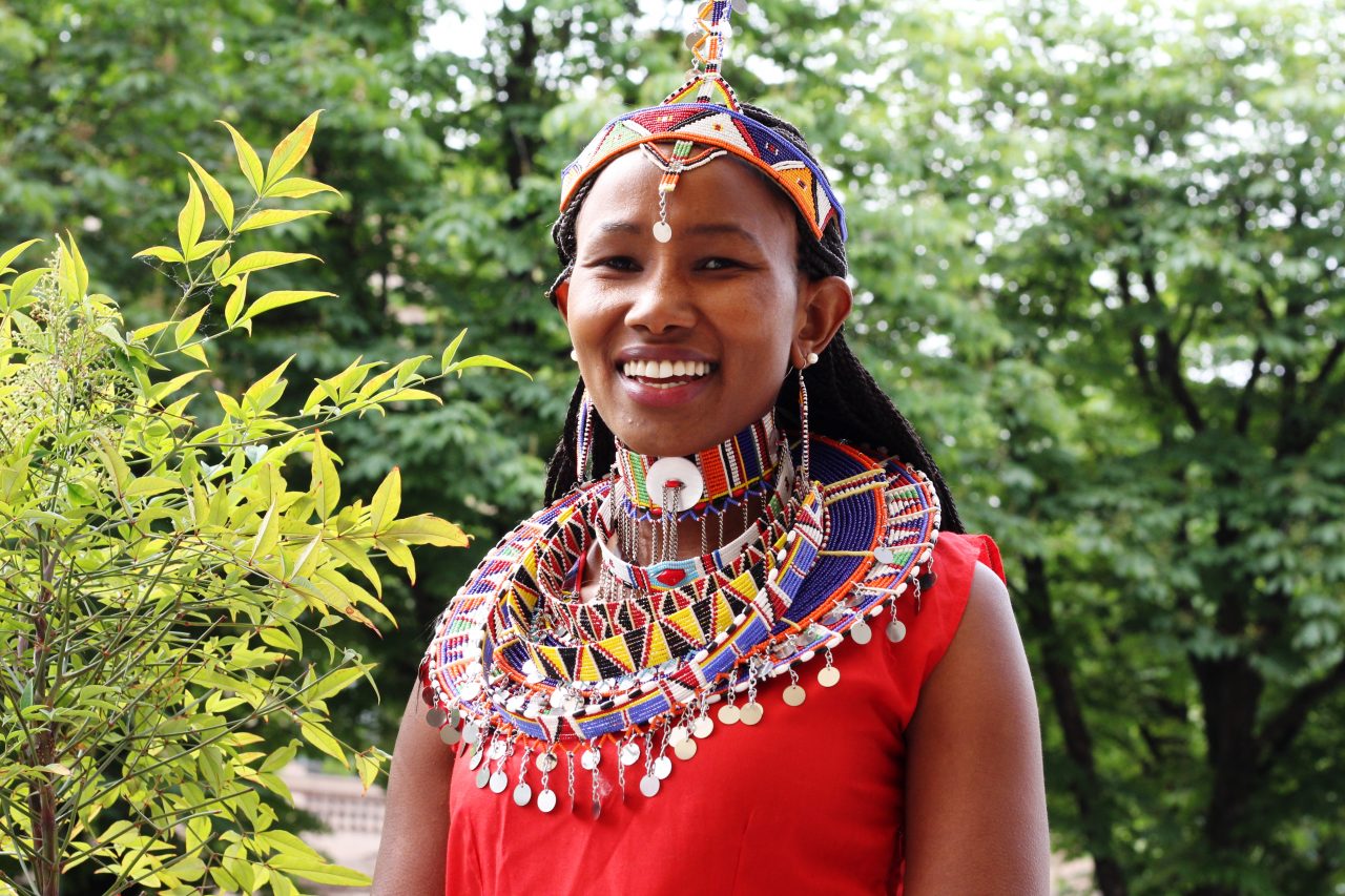 Lo spirito allegro di Susan la prima masai bergamasca