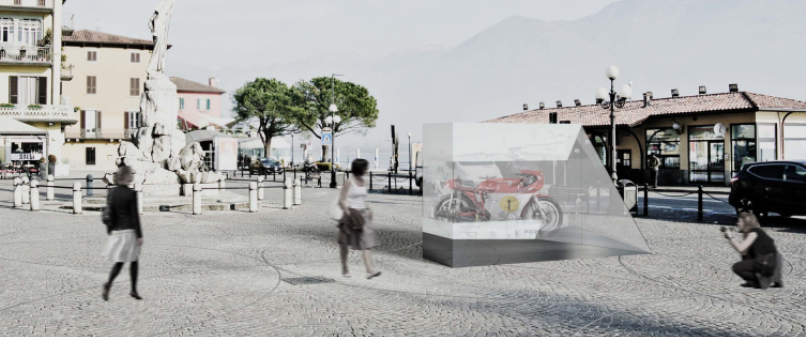 La mitica MV Agusta di Agostini diventa monumento a Lovere