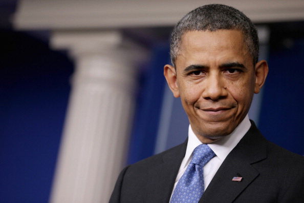 President Obama Takes Questions From The Press During News Conference