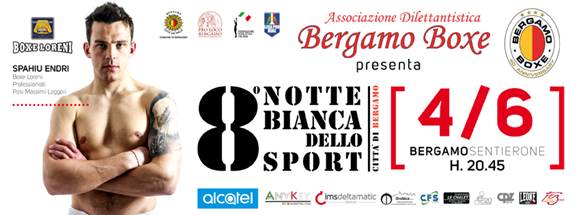 Rinviata la Notte Bianca dello Sport Ma la boxe ci sarà: all’Imiberg