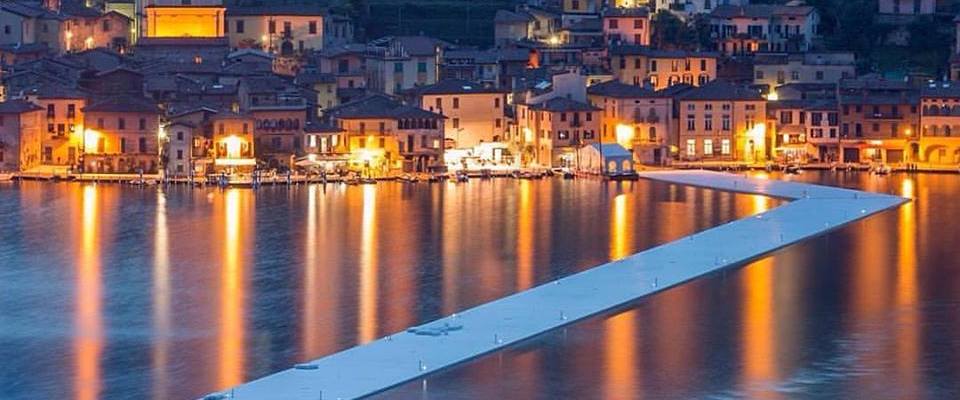Countdown per The Floating Piers La settimana insonne di Christo