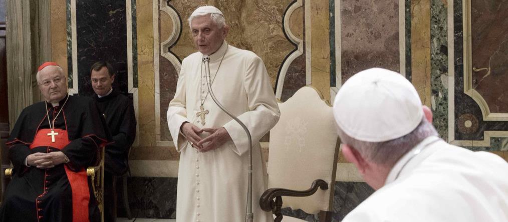 Le bellissime parole di Benedetto al caro fratello, papa Francesco