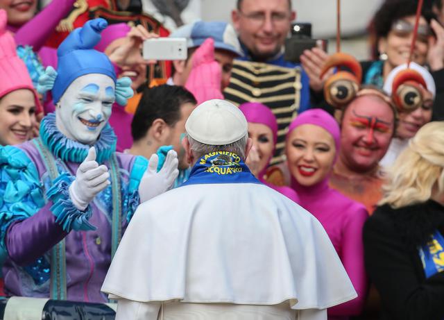 L’elogio spassionato del Papa per il circo (e pure per Fellini)