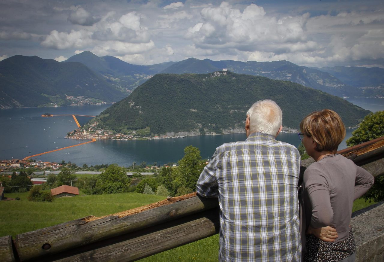 10 frasi dei bergamaschi su The Floating Piers