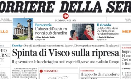 Le prime pagine dei giornali mercoledì 1 giugno 2016