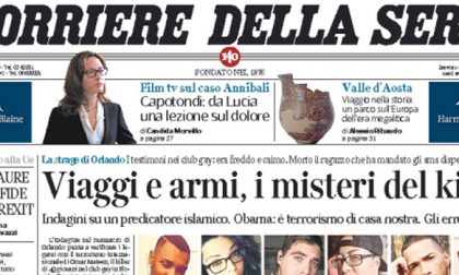 Le prime pagine dei giornali martedì 14 giugno 2016