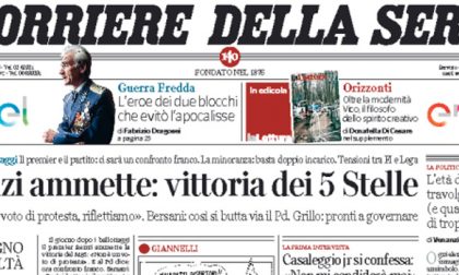 Le prime pagine dei giornali martedì 21 giugno 2016