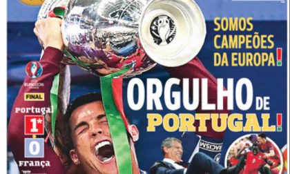 Le prime pagine dei giornali lunedì 11 luglio 2016