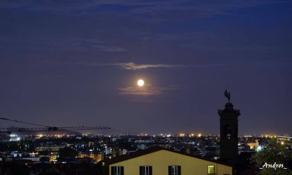 La Luna su Bergamo - Andrea Rossi