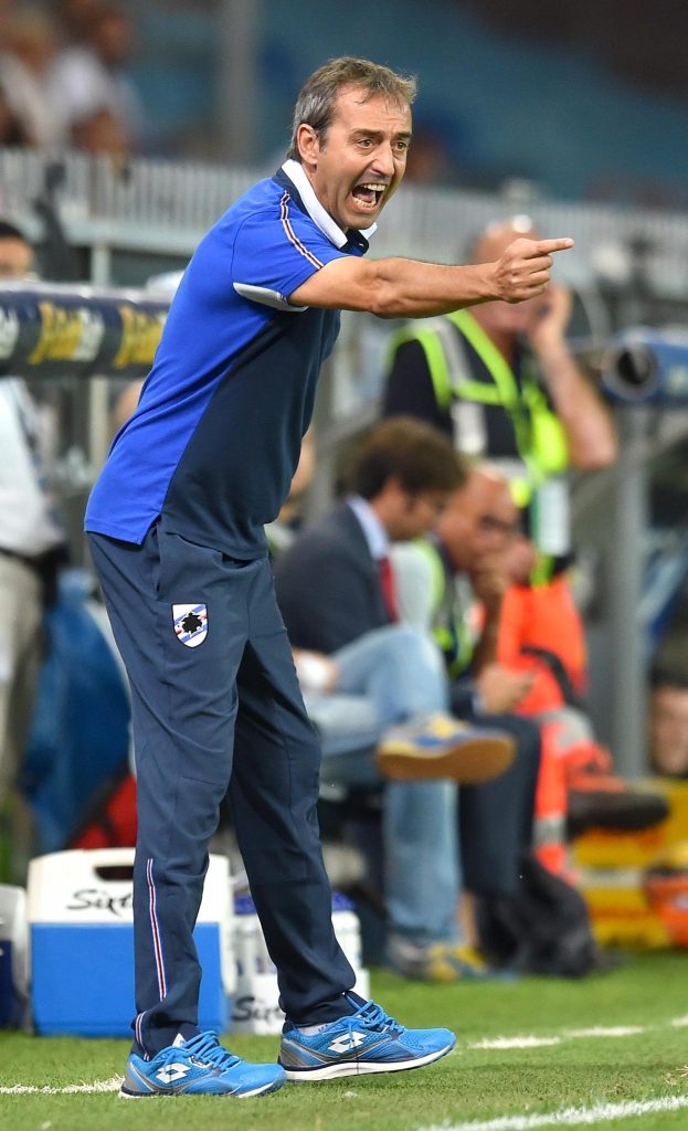Serie A soccer match Uc Sampdoria vs Atalanta