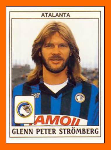 Glenn STROMBERG Panini Atalanta BERGAME 1989