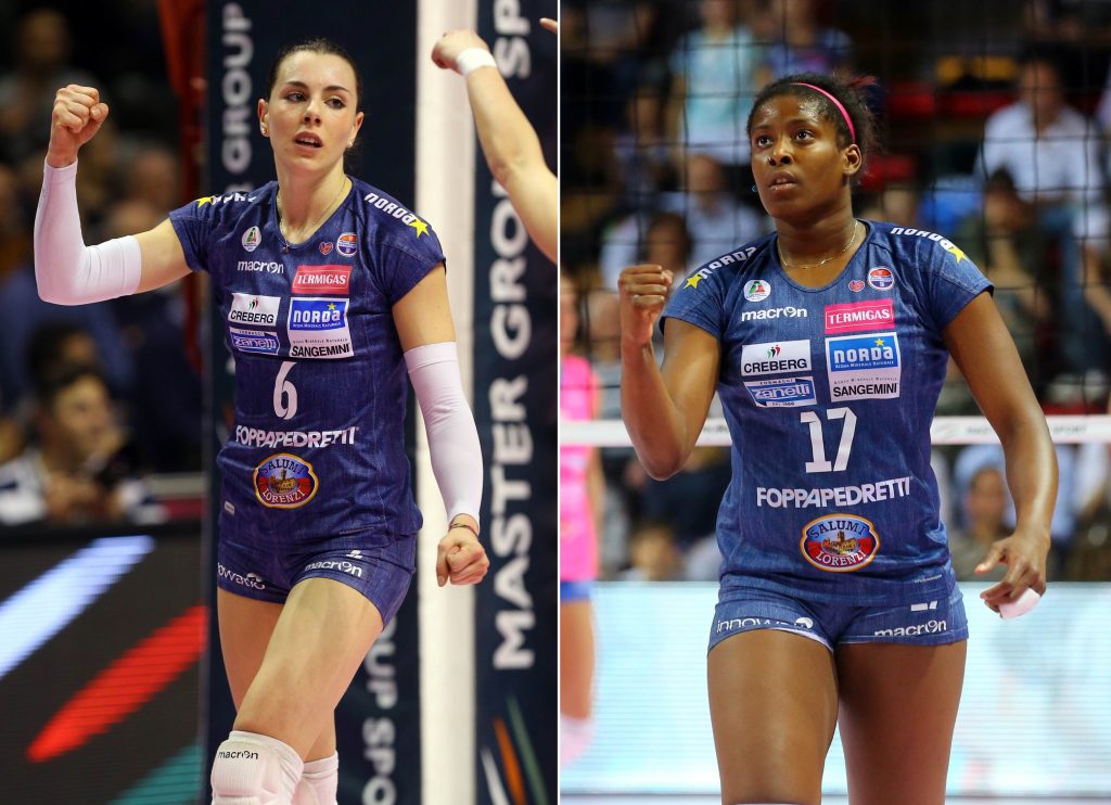 GENNARI ALESSIA POMI CASALMAGGIORE - FOPPAPEDRETTI BERGAMO SEMIFINALE COPPA ITALIA A1-F 2015 - 2016 RAVENNA 19-03-2016 FOTO FILIPPO RUBIN / LVF