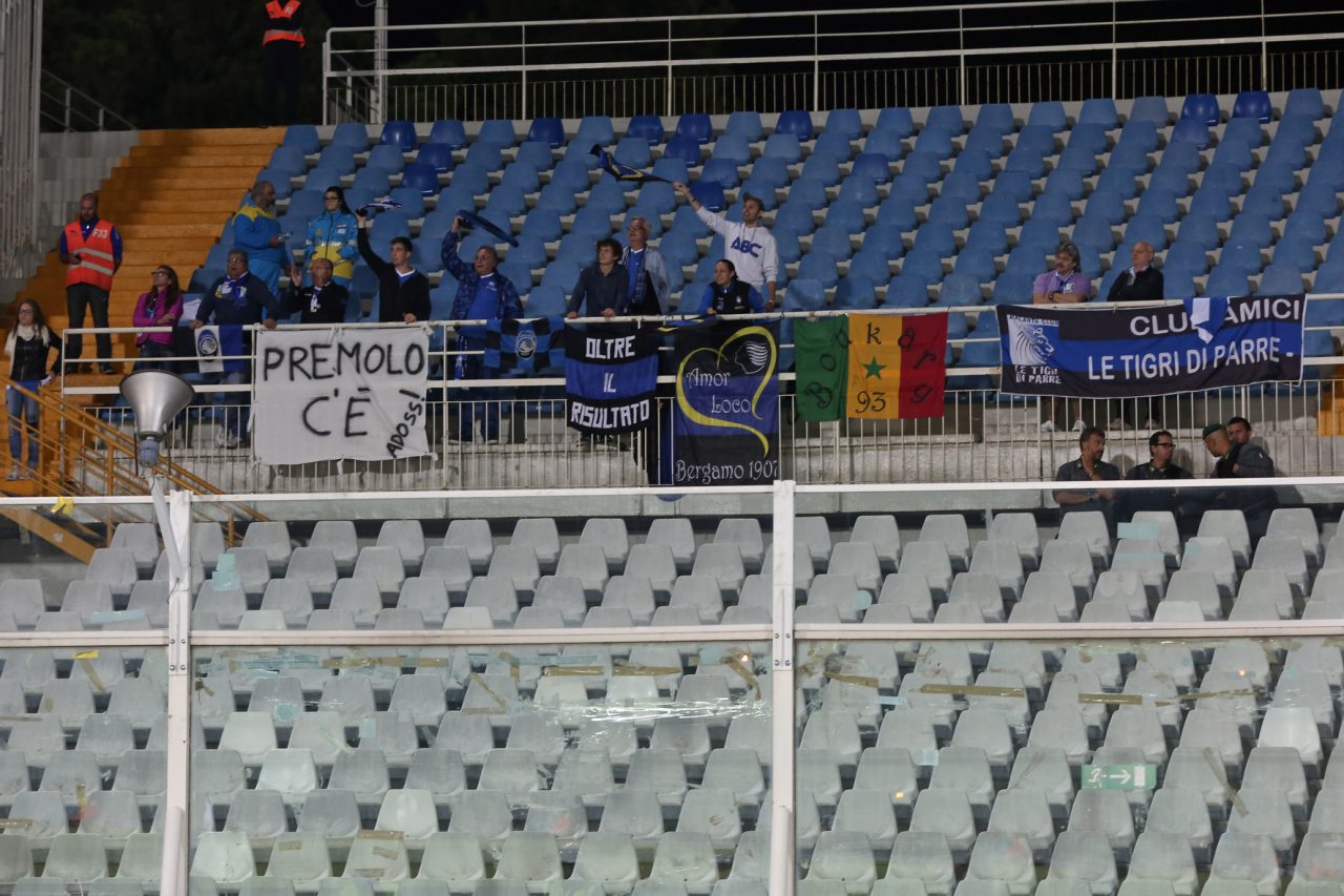 Crotone-Atalanta in un cinguettio «C’erano più arbitri che spettatori»