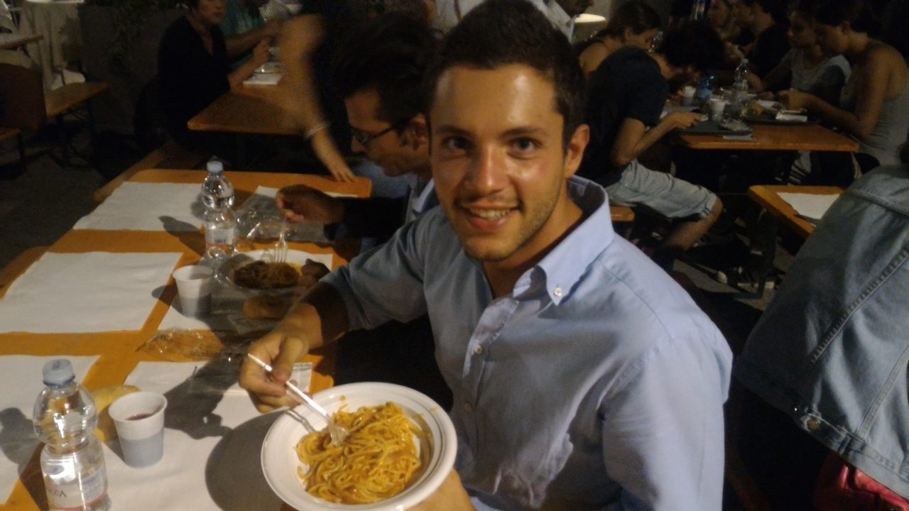 Le belle facce che ho incontrato tra i tavoli dell’Amatriciana Solidale