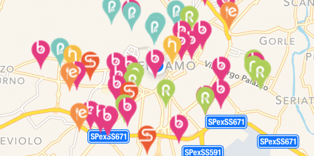 Tutti i parchi di Bergamo in un’app