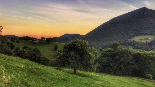 Meraviglioso tramonto a Vigolo – Marco Gallizioli