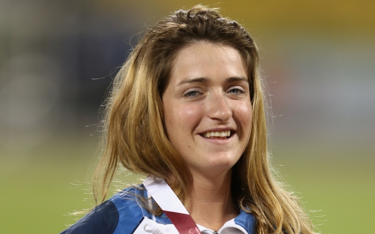 Martina Caironi, un attimo prima che i giochi abbiano di nuovo inizio
