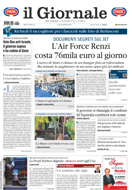 [RIBATTUTA1 - 1] GIORN/INTERNI/PAG-PRIMA ... 22/10/16