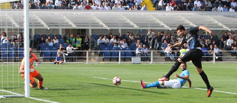 Splendida Atalanta, Napoli battuto (1-0)