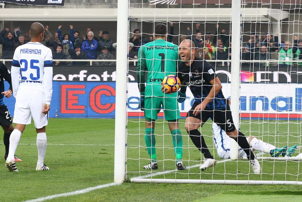 Masiello gol contro l'Inter