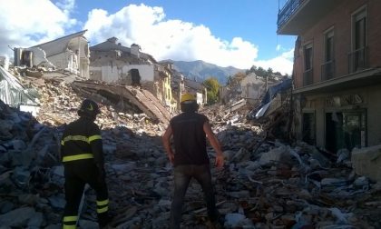 Il Bocia tra le rovine di Amatrice e quell'incontro sfiorato col Papa