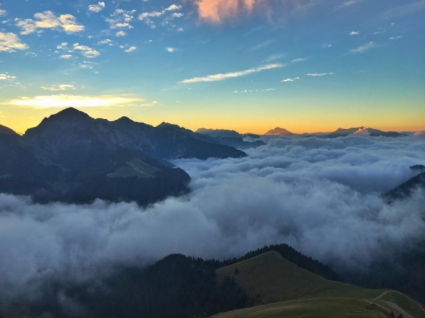 Nebbia in Val Brembana – Giacomo Milesi