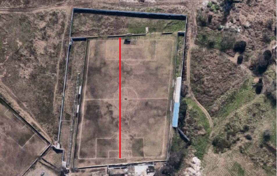 Quel campo storto di Buenos Aires